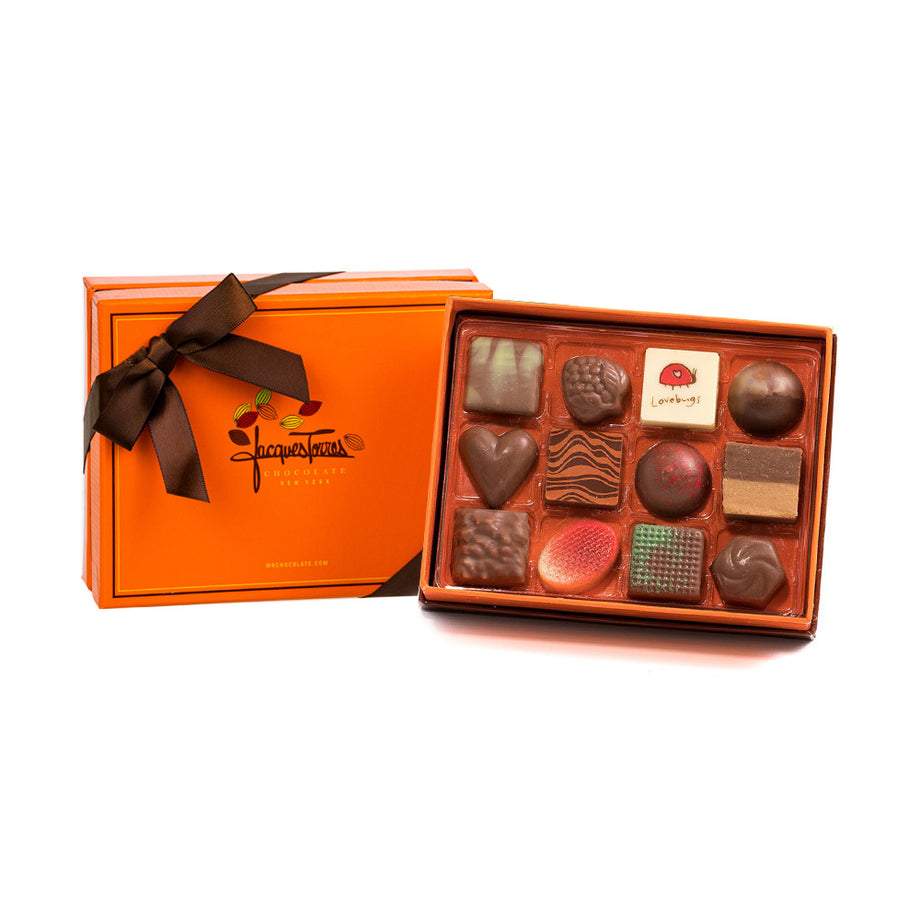 12 piece Milk Chocolate Bonbons from Jacques Torres Chocolate