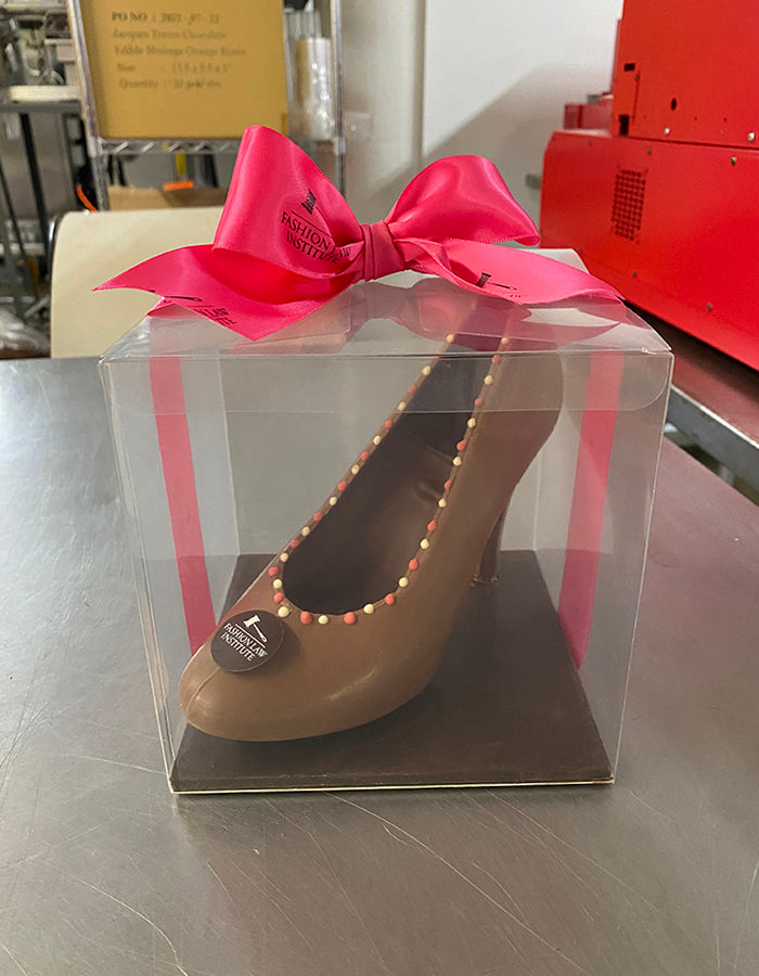 Custom Chocolate Shoe