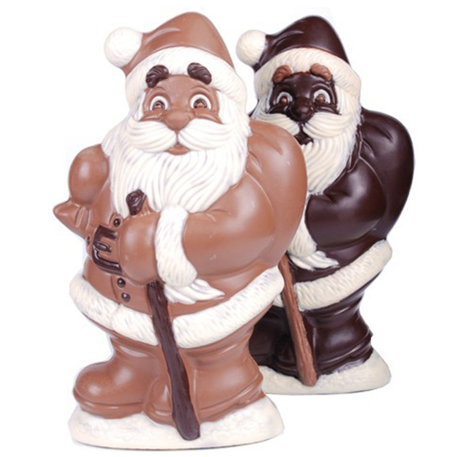 Large Chocolate Saint Nick in Milk or Dark Chocolate