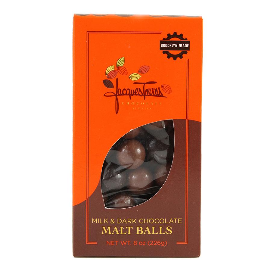 Milk and Dark Chocolate Malt Balls